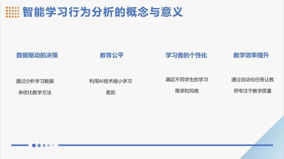 人工智能在智能学习行为分析中的应用与创新的课件_第5页