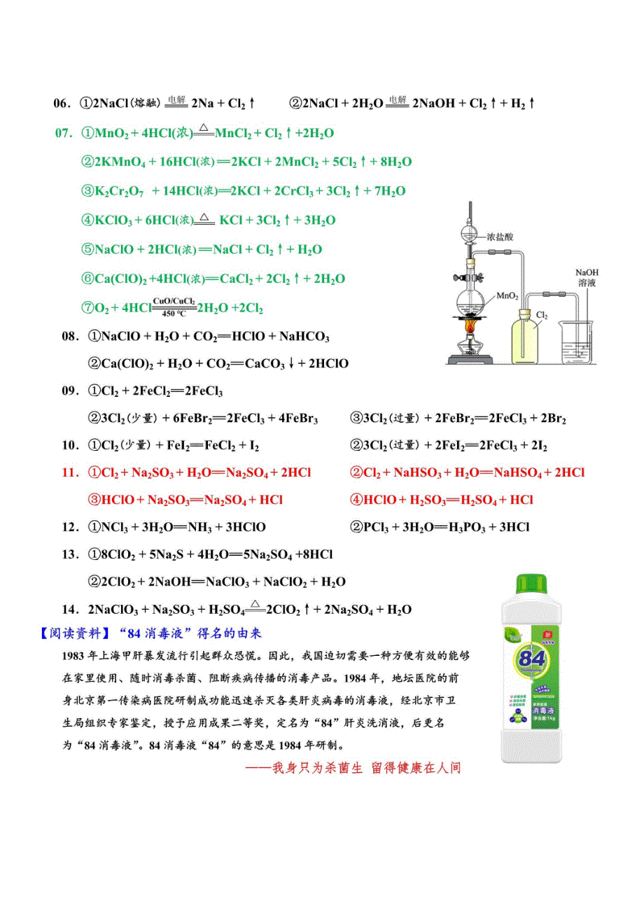 2025高考化学一轮复习必背知识点（全）_第2页