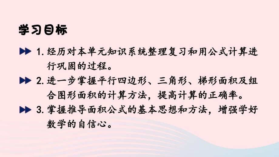 2023五年级数学上册六多边形的面积整理与复习上课课件冀教版_第2页