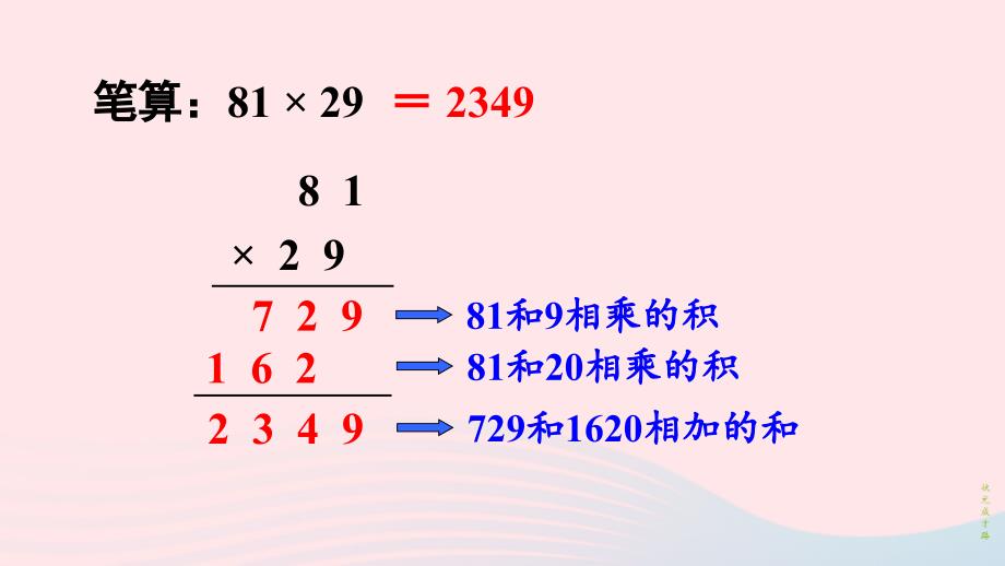 2023三年级数学下册1两位数乘两位数的乘法整理与复习课件西师大版_第4页