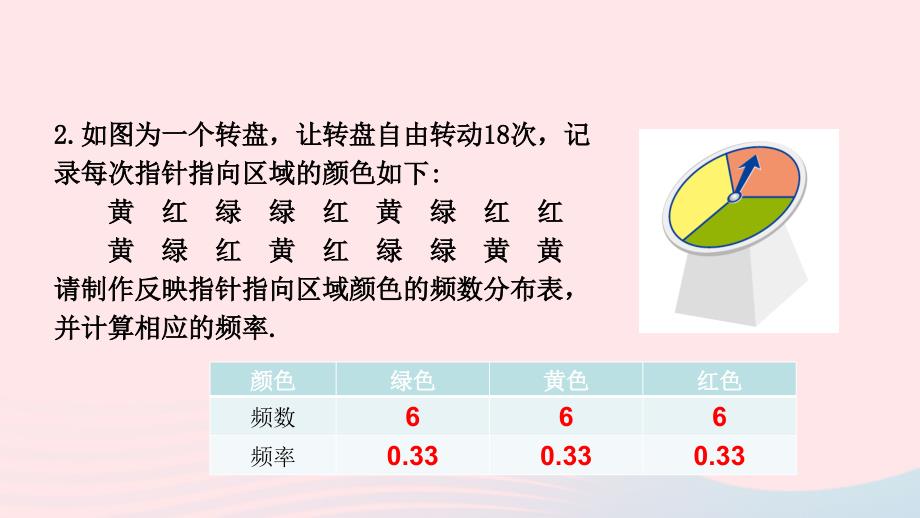 2023八年级数学下册第5章数据的频数分布第1课时频数与频率习题上课课件新版湘教版_第4页