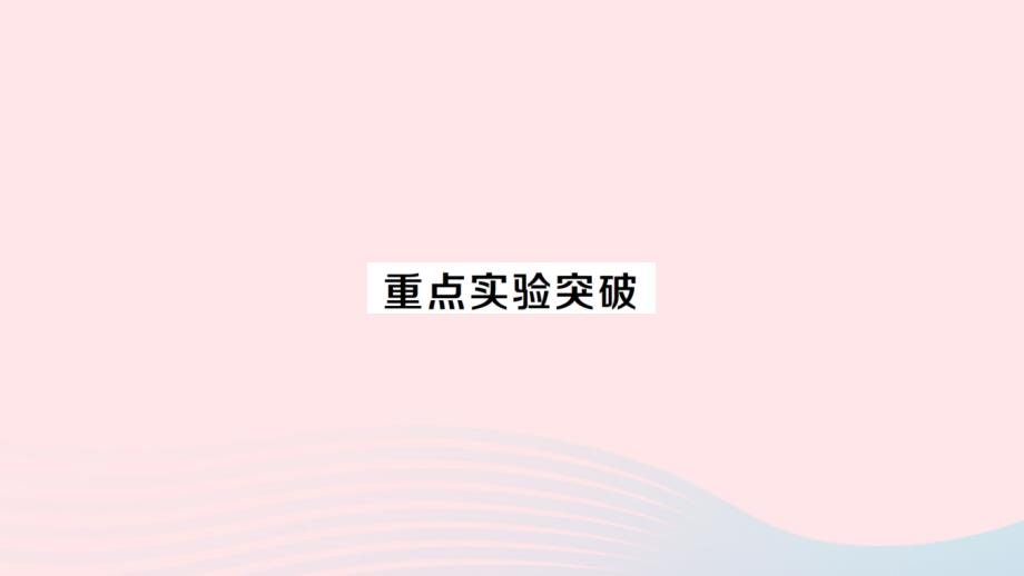 2023九年级物理下册第十八章电功率重点实验突破作业课件新版新人教版_第1页