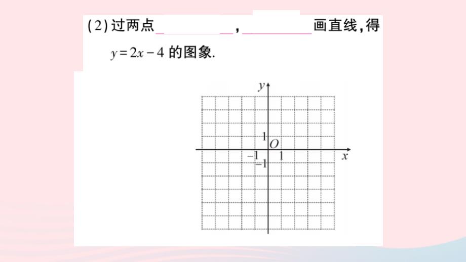 2023八年级数学上册第12章一次函数12.2一次函数第2课时一次函数图象的画法及平移作业课件新版沪科版_第3页