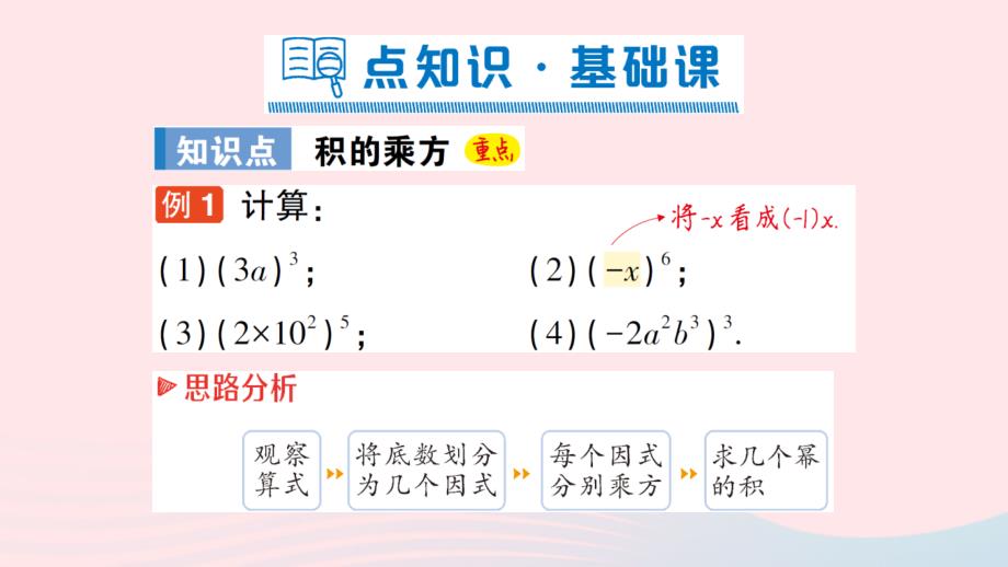 2023八年级数学上册第12章整式的乘除12.1幂的运算12.1.3积的乘方作业课件新版华东师大版_第2页