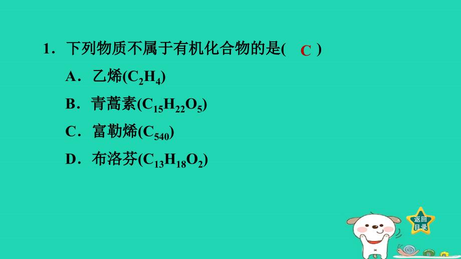 2024九年级化学下册第9章现代生活与化学专题训练七化学与生活习题课件科粤版_第2页