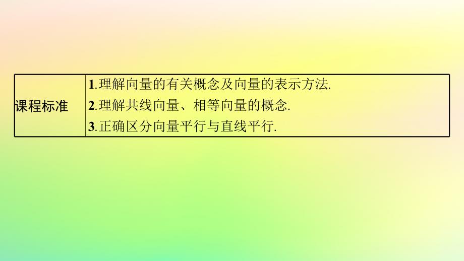 新教材2023_2024学年高中数学第6章平面向量初步6.1平面向量及其线性运算6.1.1向量的概念课件新人教B版必修第二册_第3页