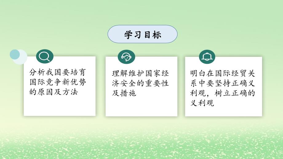 新教材2024高中政治第3单元经济全球化综合探究发展更高层次开放型经济完善全球治理课件部编版选择性必修1_第2页