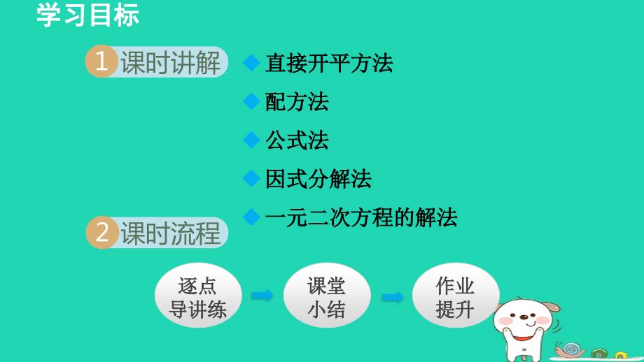 2024春八年级数学下册第17章一元二次方程17.2一元二次方程的解法课件新版沪科版_第2页