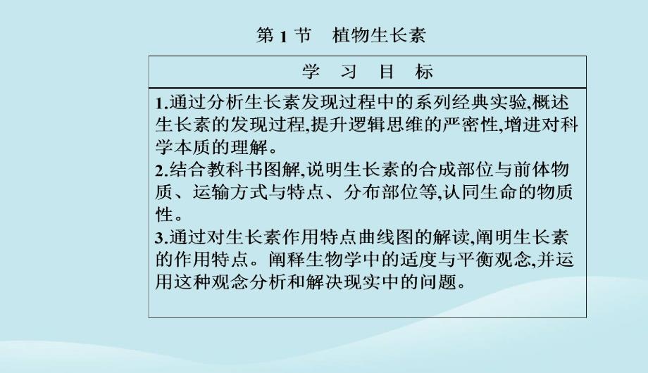 新教材2023高中生物第5章植物生命活动的调节第1节植物生长素课件新人教版选择性必修1_第2页