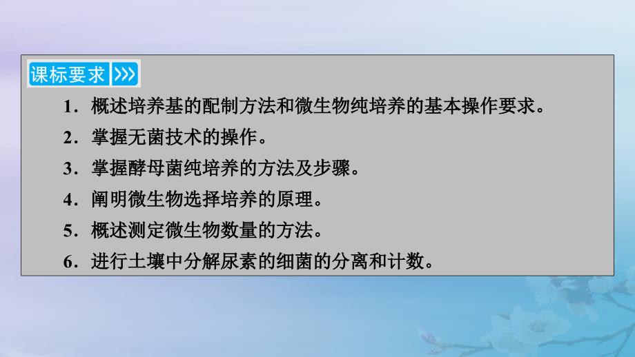 新教材适用2023_2024学年高中生物第1章发酵工程第2节微生物的培养技术及应用第1课时微生物的基本培养技术课件新人教版选择性必修3_第3页