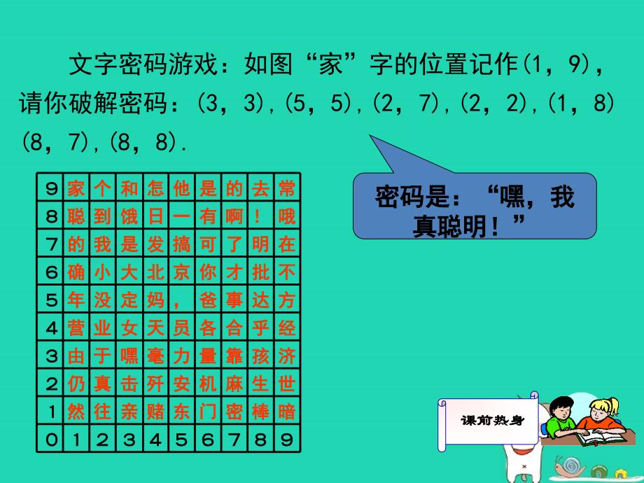 2024八年级数学下册第3章图形与坐标3.1平面直角坐标系第2课时上课课件新版湘教版_第3页