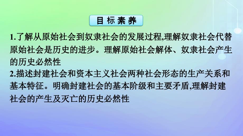 广西专版2023_2024学年新教材高中政治第1课社会主义从空想到科学从理论到实践的发展第1框原始社会的解体和阶级社会的演进课件部编版必修1_第4页