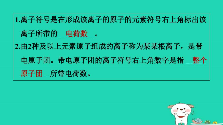 2024八年级科学下册第2章微粒的模型与符号2.6表示物质的符号第2课时离子符号习题课件新版浙教版_第2页