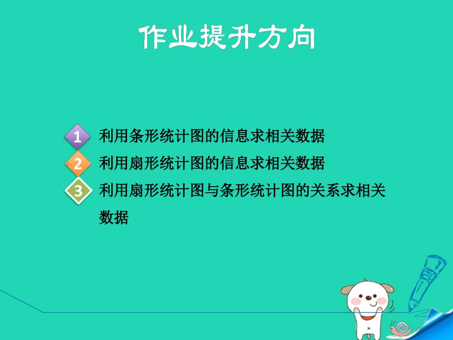 2024八年级数学下册第18章数据的收集与整理18.3数据的整理与表示1条形统计图和扇形统计图课后习题课件新版冀教版_第2页