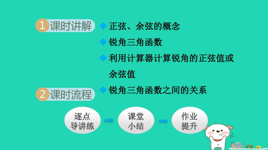 2024九年级数学下册第7章锐角函数7.2正弦余弦课件新版苏科版_第2页