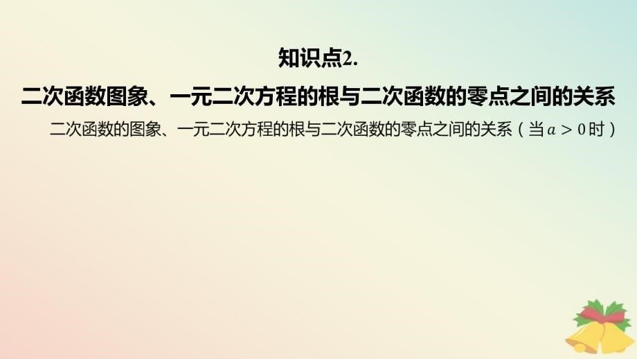 江苏专版2023_2024学年新教材高中数学第3章不等式3.3从函数观点看一元二次方程和一元二次不等式3.3.1从函数观点看一元二次方程课件苏教版必修第一册_第5页