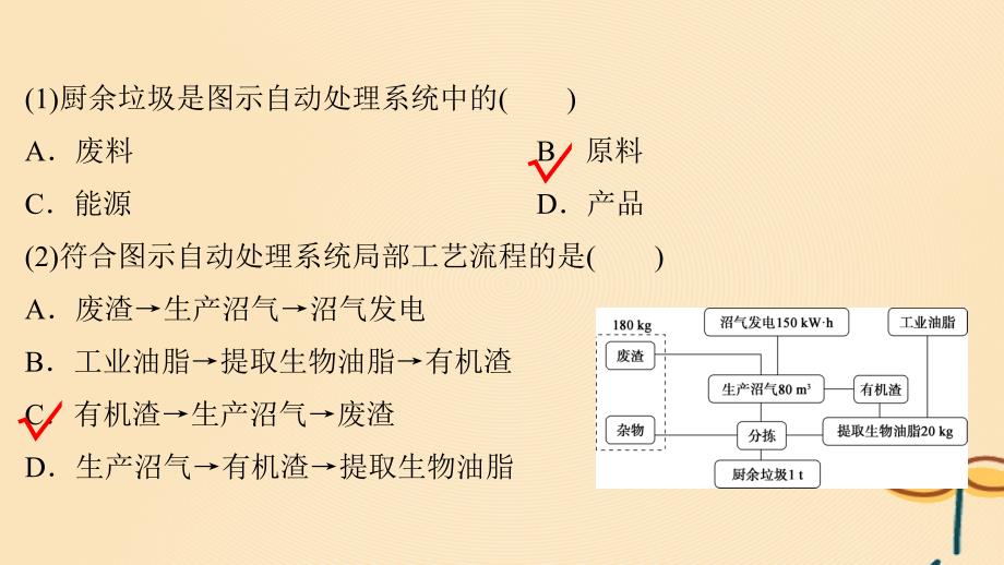 2025届高考地理一轮总复习特色专题25突破图表专项9地理关联图的判读课件_第4页