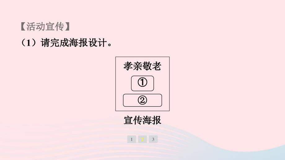 山西专版2024春七年级语文下册第四单元综合性学习孝亲敬老从我做起作业课件新人教版_第3页