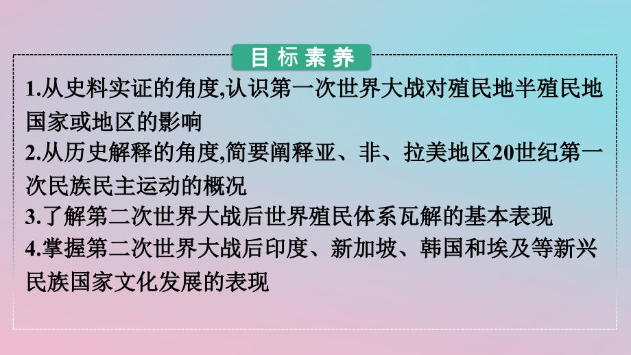 新教材2023年高中历史第五单元战争与文化交锋第13课现代战争与不同文化的碰撞和交流课件部编版选择性必修3_第2页