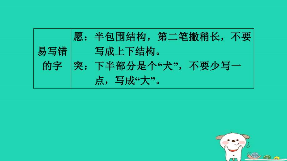 2024二年级语文下册第5单元单元核心素质梳理习题课件新人教版_第3页