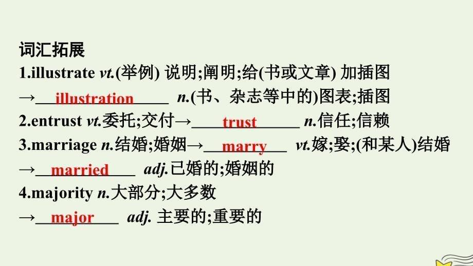 新教材2023年高中英语Unit2MoralsandVirtuesSectionⅡReadingandThinking课件新人教版必修第三册_第5页