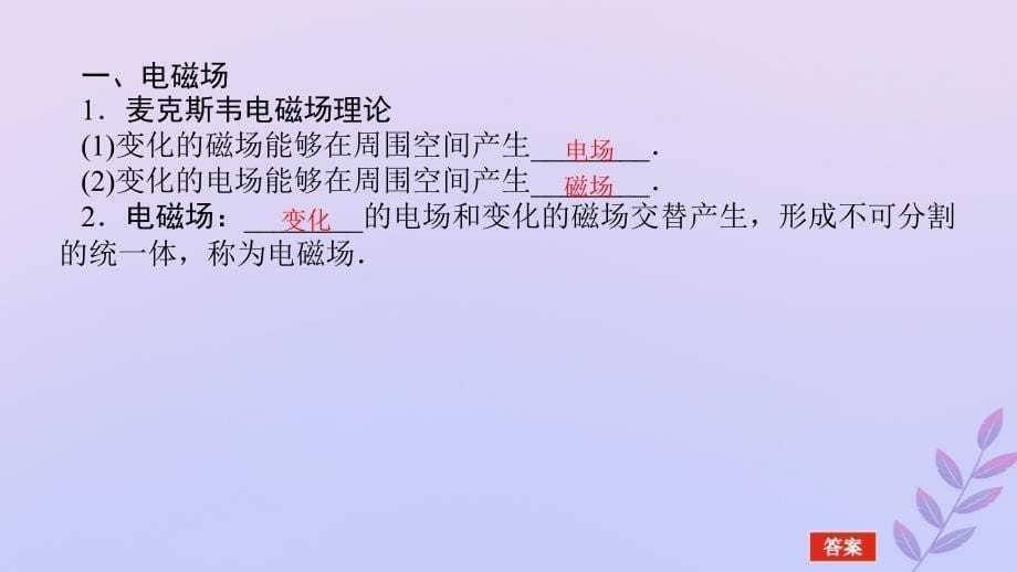 新教材2023版高中物理第三章电磁场与电磁波初步4.电磁波的发现及其应用课件教科版必修第三册_第5页