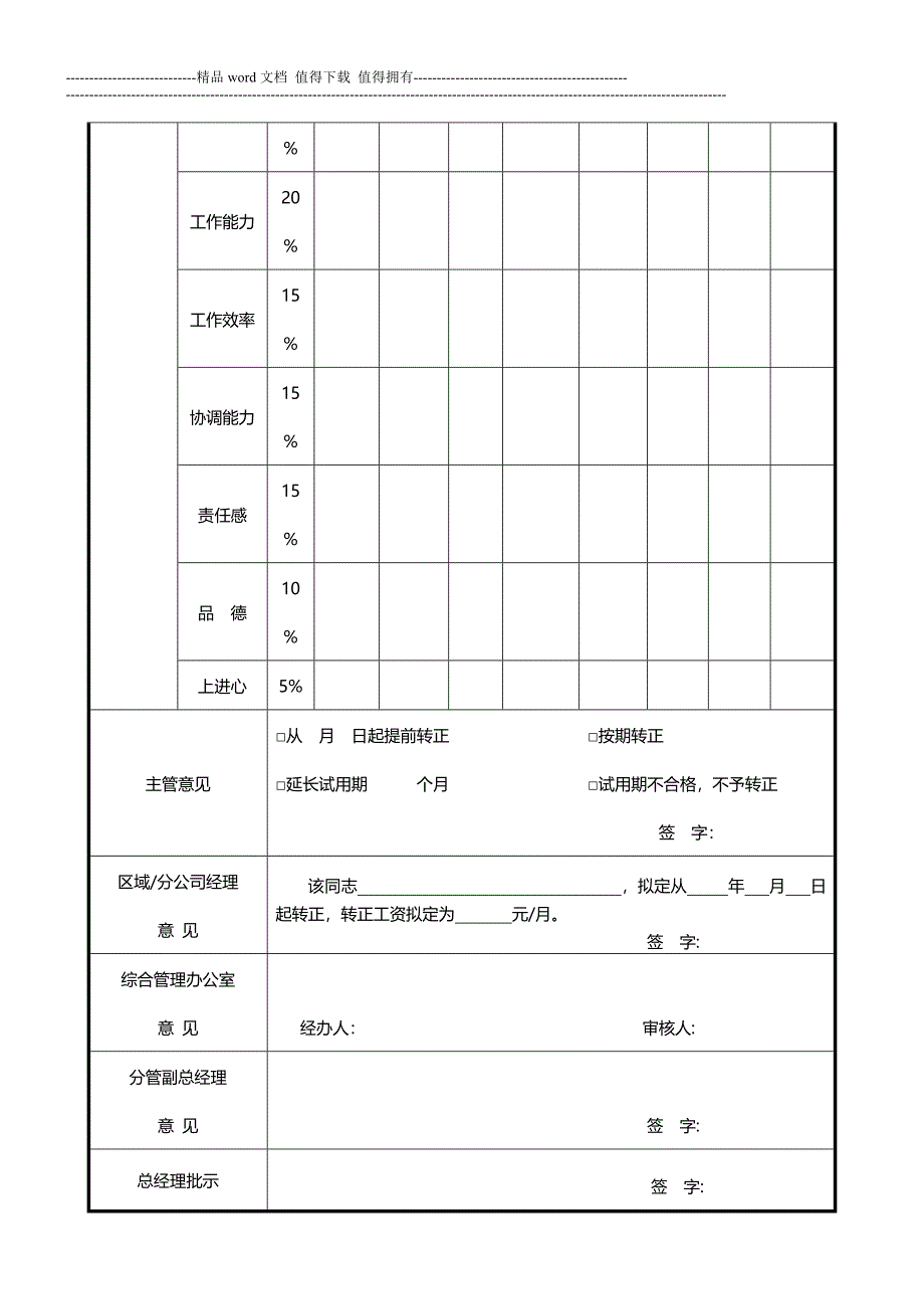 员工试用期满转正流程及考核表[1]._第3页