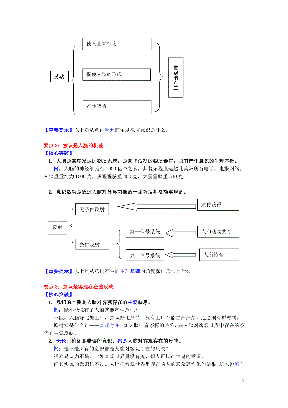 山东省宁津第一中学高中政治第二单元第五课把握思维的奥妙导学案新人教版必修4_第2页