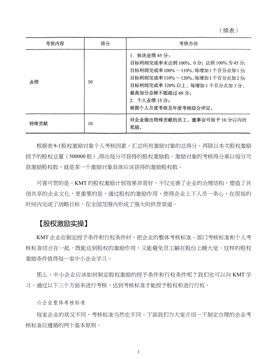 中小企业股权设计与股权激励实施全案第09章股权激励如何实施怎么管怎么做_第3页