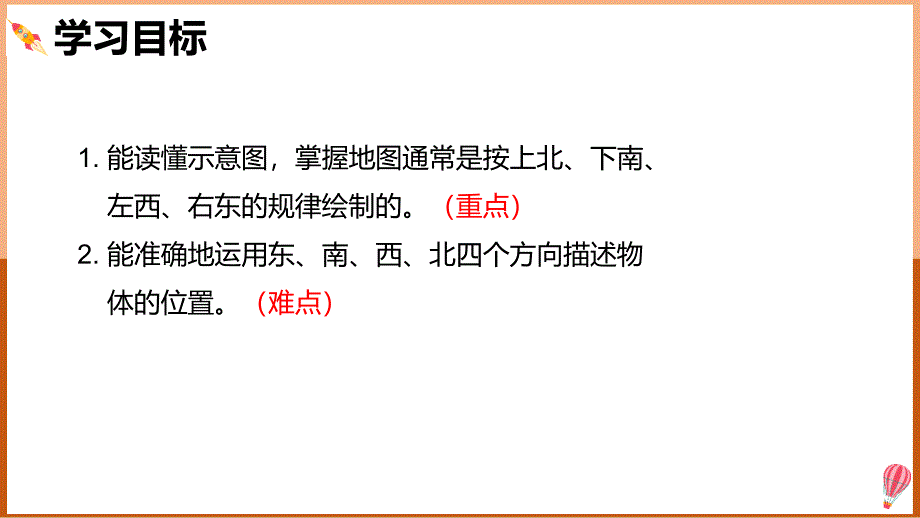 新课程标准（二）图形与几何~小学数学人教版三年级下册《1.2地图上认识方向》课件_第2页