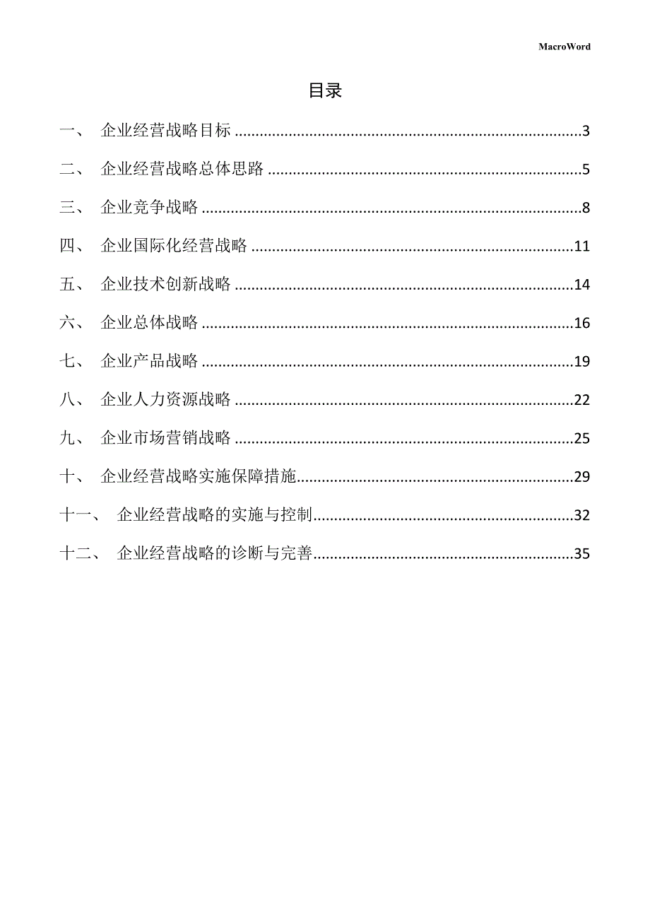 阀门项目企业经营战略手册_第2页