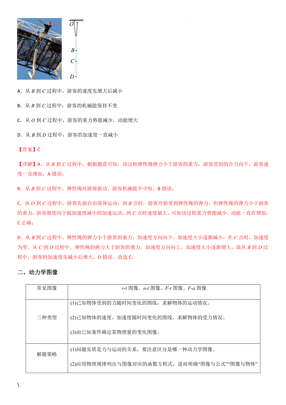 专题16 动力学动态分析、动力学图像问题（教师版）新高一物理多维度导学与分层专练_第4页