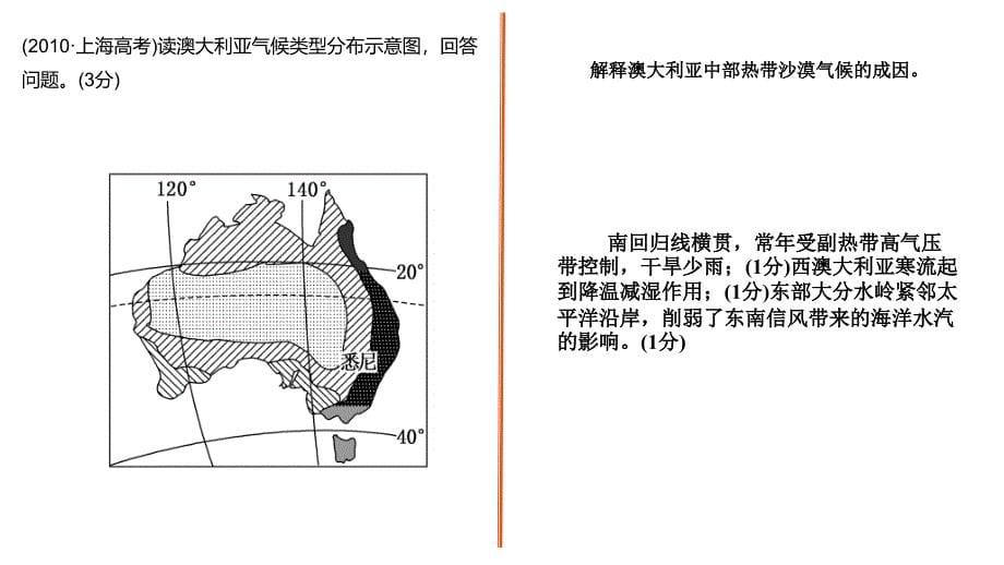 2025年高三地理一轮复习课件专题澳大利亚情境题_第5页