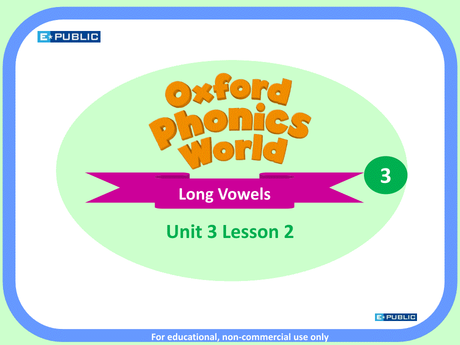 牛津自然拼读课件OPW PPT L3 U3 lesson2_第1页