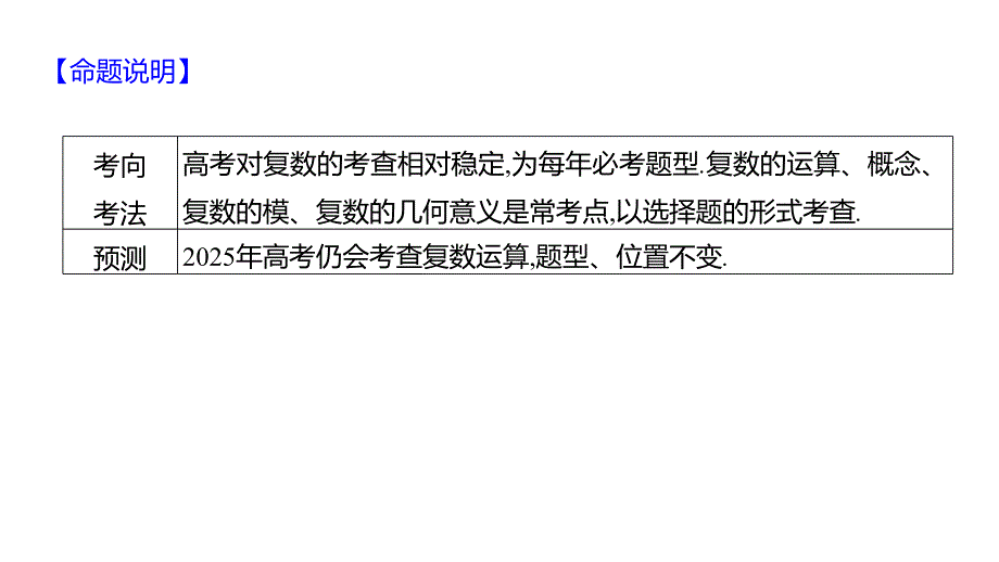 复数课件-2025届高三数学一轮复习_第3页