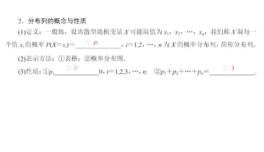 【课件】离散型随机变量及其分布列、均值与方差课件-2025届高三数学一轮复习_第4页