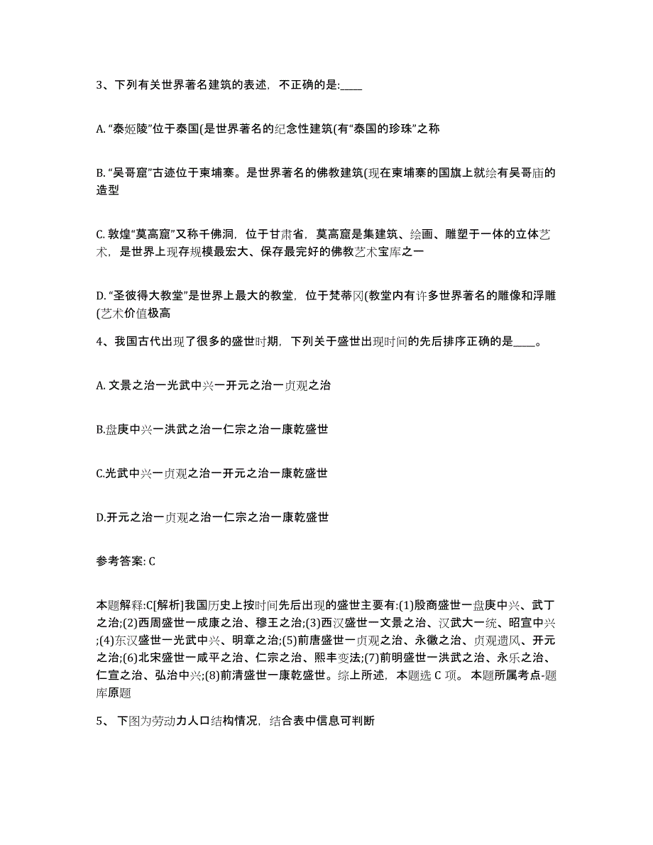 备考2025山西省大同市浑源县网格员招聘能力提升试卷A卷附答案_第2页