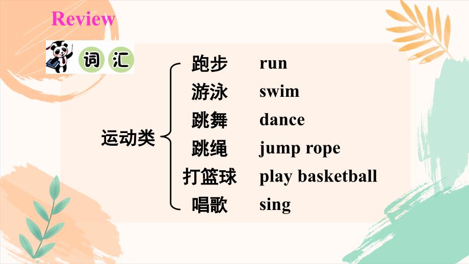 陕旅版四年级上册英语Unit 8《Boys Like to Play Ball》Part C教学课件_第3页