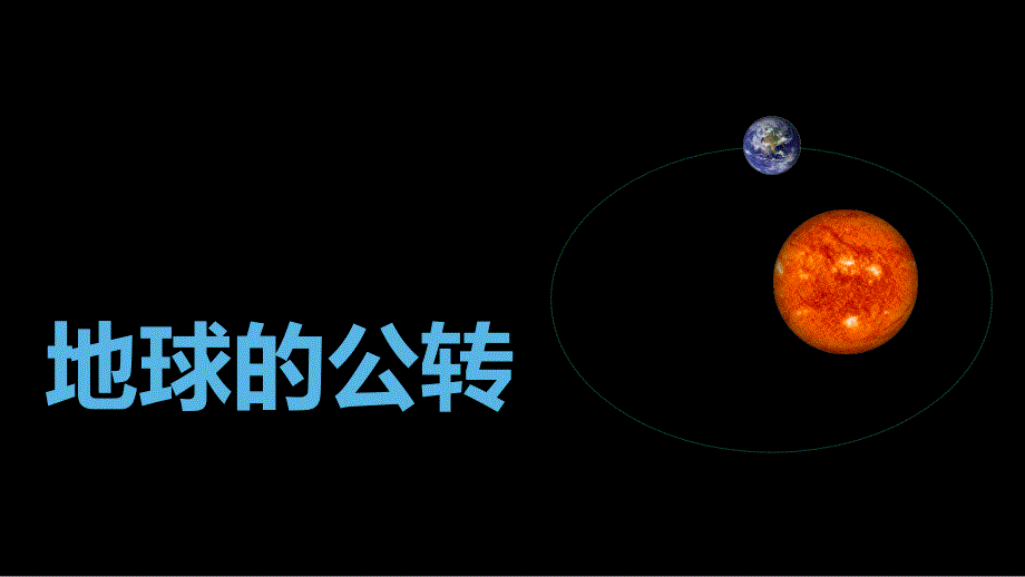 地球的公转第一课时课件 2024-2025学年高中地理 人教版（2019） 选择性必修1_第1页