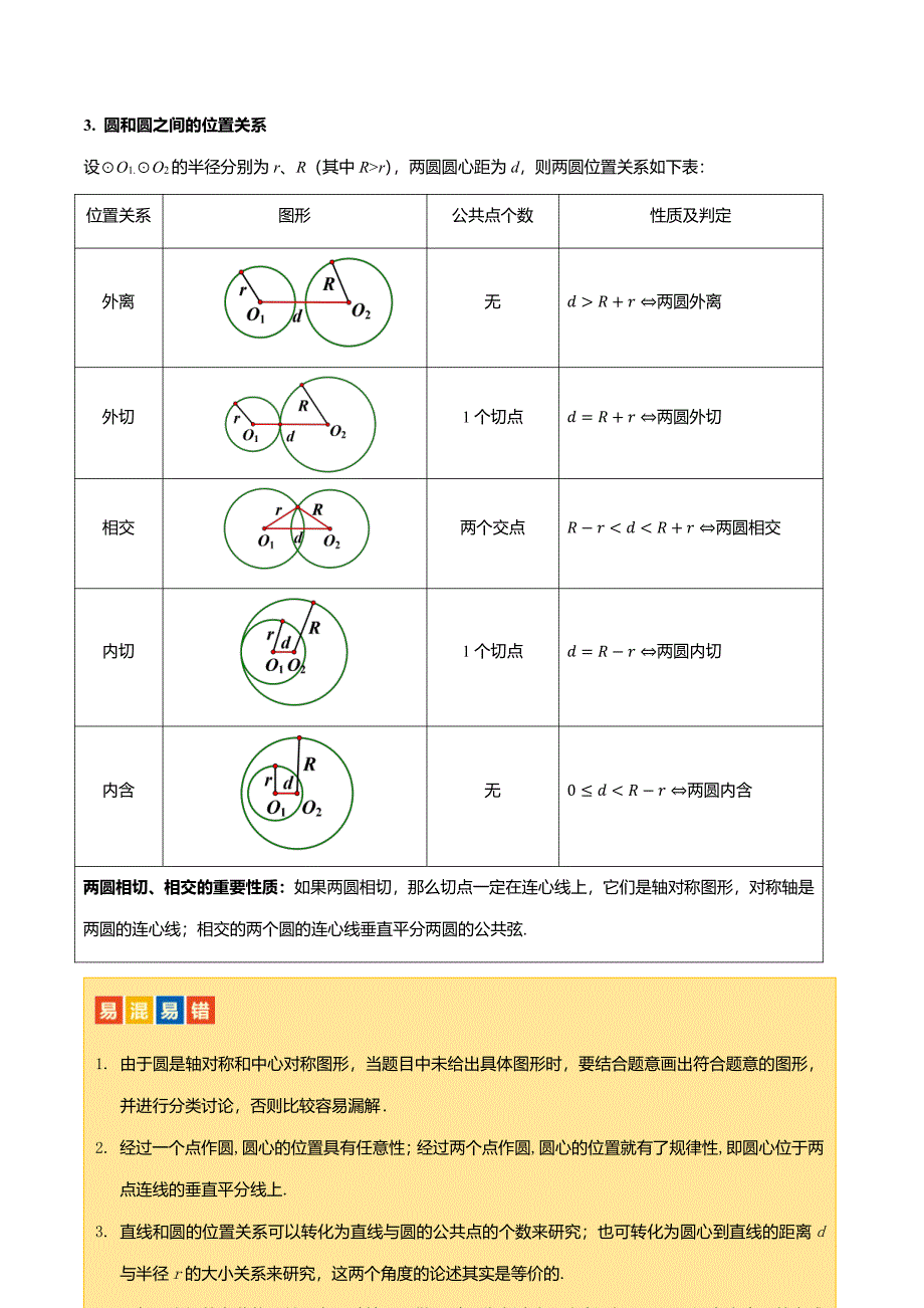 2024年中考数学复习讲义第27讲与圆有关的位置关系_第4页