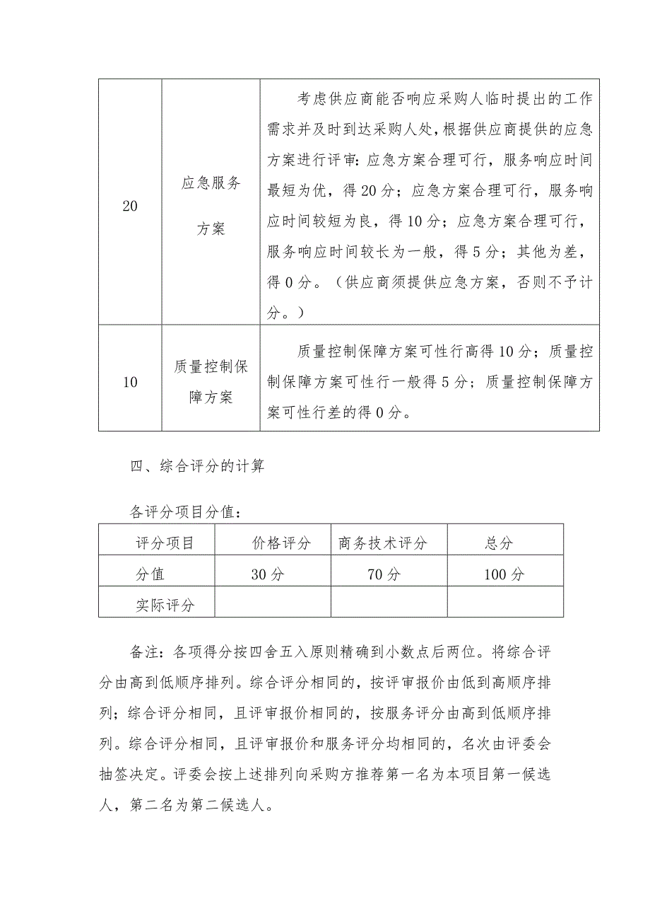 投标评分表范表_第3页