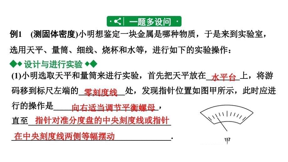 2024长沙中考物理二轮专题复习 中考命题点 测量物质的密度（课件）_第5页