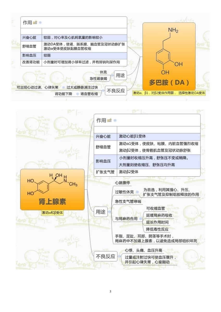 【思维导图】药理学_第5页