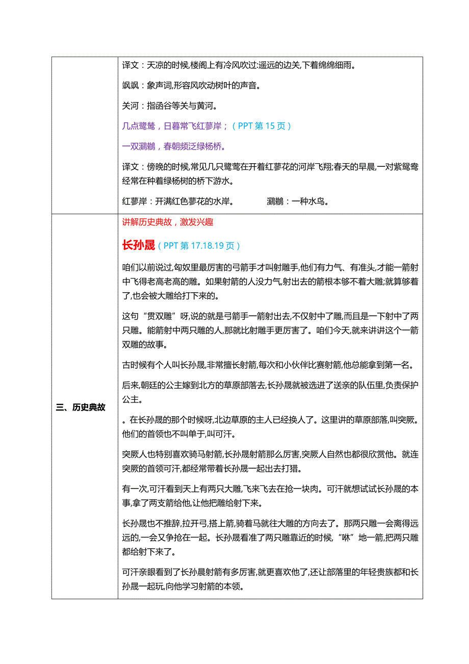 49 声律启蒙二萧其一 教案 小学国学课程_第3页