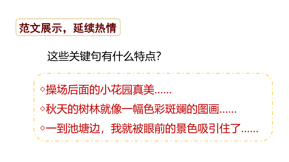 部编版语文三年级上册 第六单元习作《这儿真美》第二课时 课件（共9张ppt）.ppt_第4页