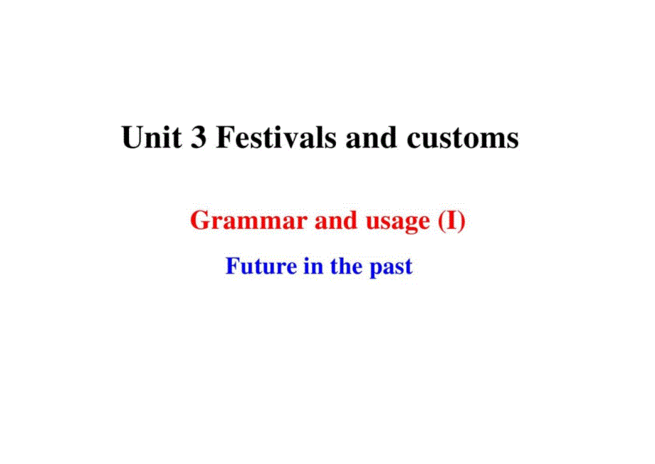 Unit+3+Festivals+and+Customs+Grammar+and+usage+课件-2023-2024学年高中英语译林版（2020）必修第二册_第2页