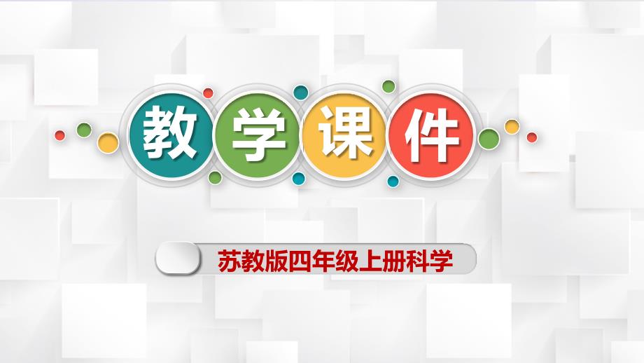 四年级上册科学第五单元《常见的岩石》教学课件（苏教版）_第1页