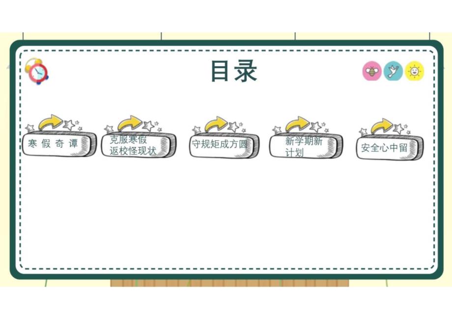 八年级开学第一课 收心班会拥抱春天奋烈有时_第3页