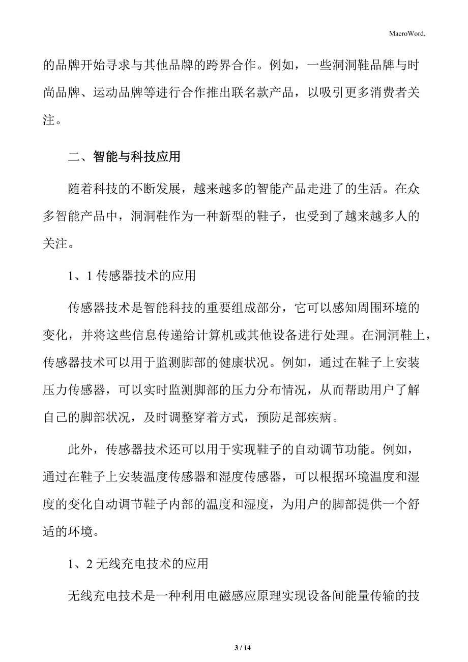 洞洞鞋智能与科技应用_第3页