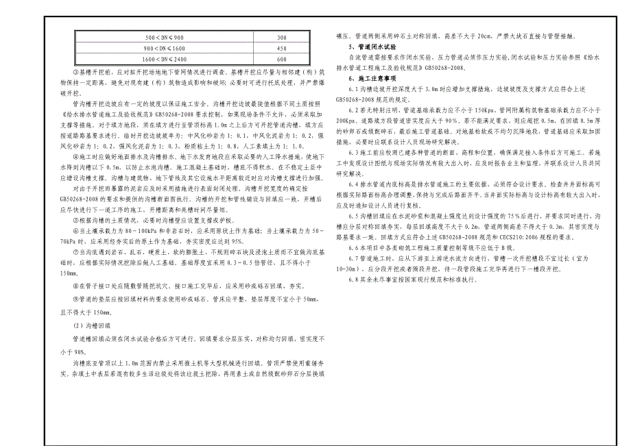 工业园区标准厂房A期项目(二期)配套排水管网工程-排水设计说明_第4页